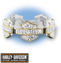 Harley-Davidson® Ladies Eternity Ring