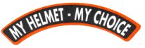 MY HELMET -  MY CHOICE (Rocker)