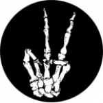 PEACE (SKELETON FINGERS)