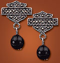 Harley-Davidson® Wings of Steel Earrings