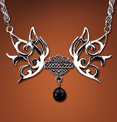Harley-Davidson® Wings of Steel Necklace