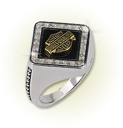 Harley-Davidson® - Forever Ladies Ring - Diamond