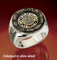 Harley-Davidson® Ready to Roll Men's Ring