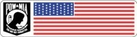 POW MIA LOGO AMERICAN FLAG