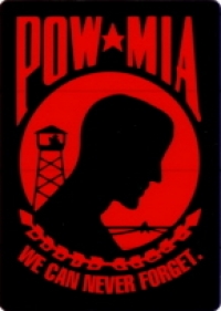 POW MIA WE CAN NEVER FORGET