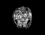 Big Mask Skull  Ring