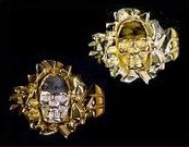 Nugget Skull Ring