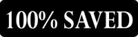 100% Saved