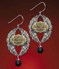 Harley-Davidson® Wings of Wonder Earrings