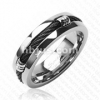 Titanium Black Cable Ring