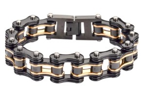 16mm Wide Stainless Steel Motorcycle Bike Chain Bracelet for Men 5 Lengths 16mm Wide Stainless Steel Motorcycle Bike Chain Bracelet for Men 5 Lengths - Product Image