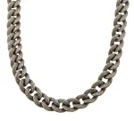 17mm Tattoo Curb Link Chain Stainless Steel Free Shipping