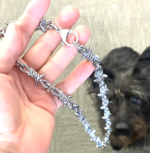 16mm Large Barbed Wire Link Chain Men's Necklace Stainless SteelFREE SHIPPING