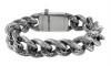 18 mm Stainless Steel Designer Curb Cuban Link Bracelet