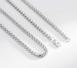 4mm Foxtail Chain / Necklace Designer 4mm Foxtail Chain / Necklace Designer - Product Image