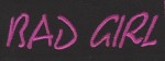 "Bad Girl" Patch Motorcycle Biker PatchFREE SHIPPING