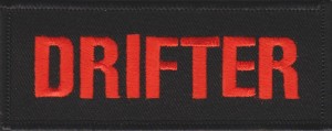 "DRIFTER" Patch Biker PatchFREE SHIPPING "DRIFTER" Patch Biker PatchFREE SHIPPING - Product Image