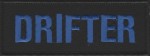 "DRIFTER" Patch Biker PatchFREE SHIPPING