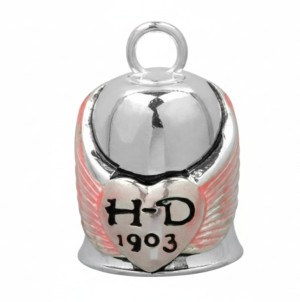 Harley Davidson ® Mod Jewelry® Pink Wings Ladies Motorcycle Ride Bell FREE SHIPPING HRB001 Harley Davidson ® Mod Jewelry® Pink Wings Ladies Motorcycle Ride Bell FREE SHIPPING HRB001 - Product Image