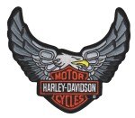 Harley-Davidson&amp;reg;Silver Eagle Bar &amp; Shield LogoHarley Patch FREE SHIPPING