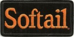 Harley-Davidson&amp;reg; "Softail" Patch FREE SHIPPING