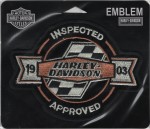 Harley Davidson&amp;reg; "1903 Inspected Approved" PatchHarley PatchFREE SHIPPING
