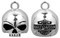 Harley-Davidson&amp;reg; 3-D Willie G Skull Bar &amp; Shield Round Ride BellHRB020
