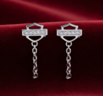 Harley-Davidson&amp;reg; Women's Earrings Sterling Silver HDE0396