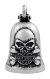 Harley-Davidson&reg; Vintage Skull & Crossbones Bar & Shield Logo Ride Bell  HRB051