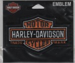 Harley-Davidson&amp;reg;"Trade Mark" Bar &amp; Shield Logo PatchFREE SHIPPING
