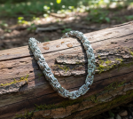 Huge 17mm Byzantine Link Chain Men's Necklace Stainless Steel FREE SHIPPING