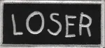 "LOSER" PatchBiker PatchFREE SHIPPING