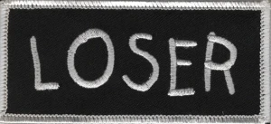 "LOSER" PatchBiker PatchFREE SHIPPING