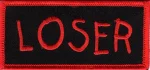 "LOSER" PatchBiker PatchFREE SHIPPING