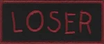 "LOSER" PatchBiker PatchFREE SHIPPING