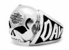 Men's Harley-Davidson &reg; Willie G Skull Bar & Shield Logo Ring Stainless Steel HSR0004