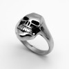 Men's Joker Skull Ring Biker Stainless Steel Ring  Sizes 9-15 