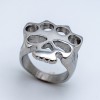Men's Knuckles Skull RingPunisher Stainless Steel Sizes 7-15