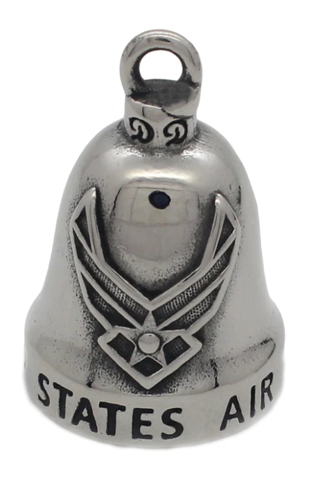 Air Force Motorcycle Ride Bell® Military Stainless Steel RB42 FREE SHIPPING Air Force Motorcycle Ride Bell® Military Stainless Steel RB42 FREE SHIPPING - Product Image
