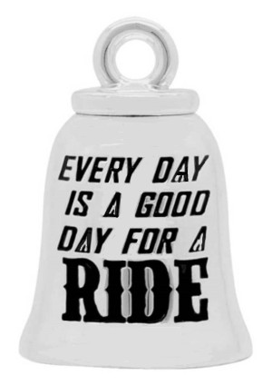 Harley Davidson® "Every Day is a Good Day for a Ride" B&S Logo Ride Bell Double Sided HRB040 Harley Davidson® "Every Day is a Good Day for a Ride" B&S Logo Ride Bell Double Sided HRB040 - Product Image
