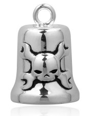 Harley-Davidson® Wrenches & Skull Bar & Shield Logo Ride Bell Double-Sided HRB009 Harley-Davidson® Wrenches & Skull Bar & Shield Logo Ride Bell Double-Sided HRB009 - Product Image