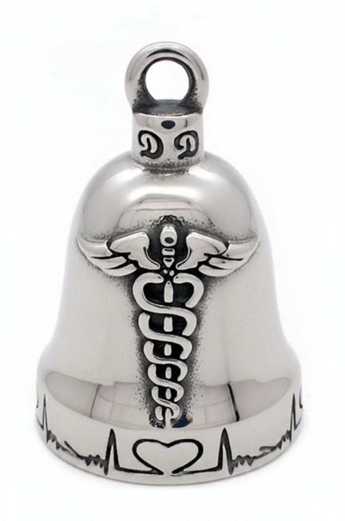 Nurse Ride Bell&amp;reg; Motorcycle Bell Stainless Steel 