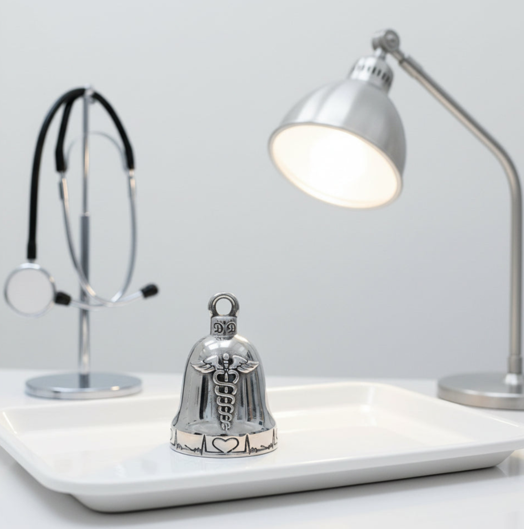 Nurse Ride Bell&amp;reg; Motorcycle Bell Stainless Steel 