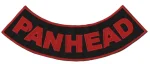 "PANHEAD" PatchBottom Rocker Patch 2 Color FREE SHIPPING