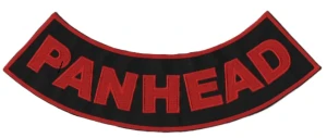 "PANHEAD" PatchBottom Rocker Patch 2 Color FREE SHIPPING
