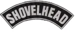 "SHOVELHEAD" Patch  Top Rocker Patch  3 Color Choices FREE SHIPPING