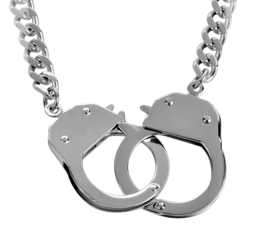 Handcuff Stainless Steel Necklace Unisex