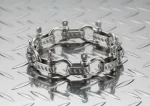 Stainless Steel Men or Women's Boat Jewelry Shackle Bracelet 