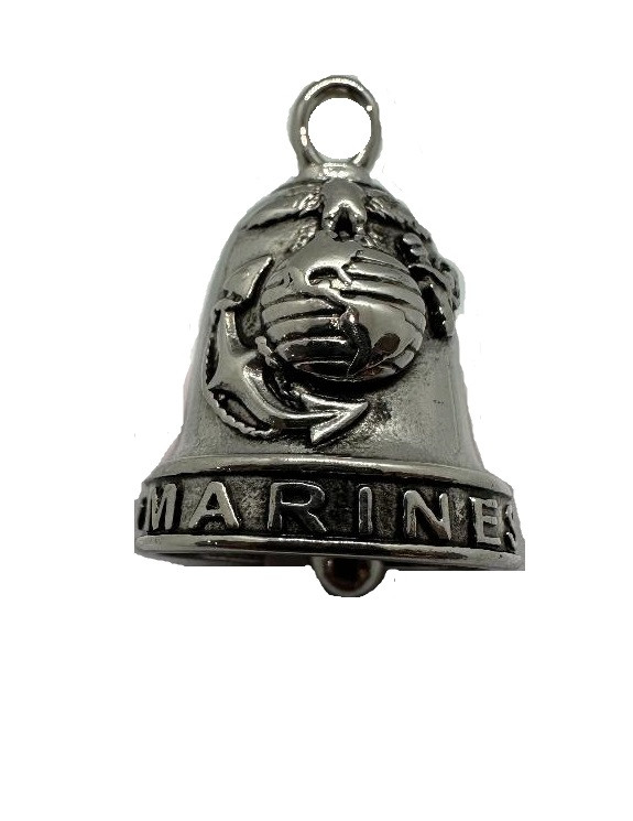 Guardian Bell Cloche Porte-bonheur Moto - Étain Sans Plomb, Porte-clés Inclus - Fabriqué Aux USA - Cadeau Protection