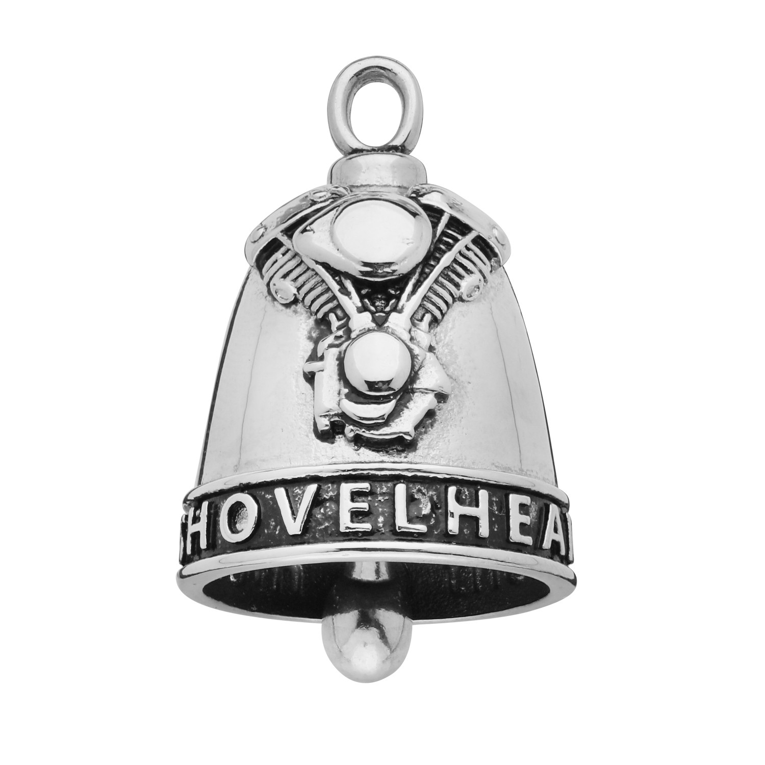 Stainless Steel Motorcycle Ride Bell ® SHOVELHEAD FREE SHIPPING , Biker